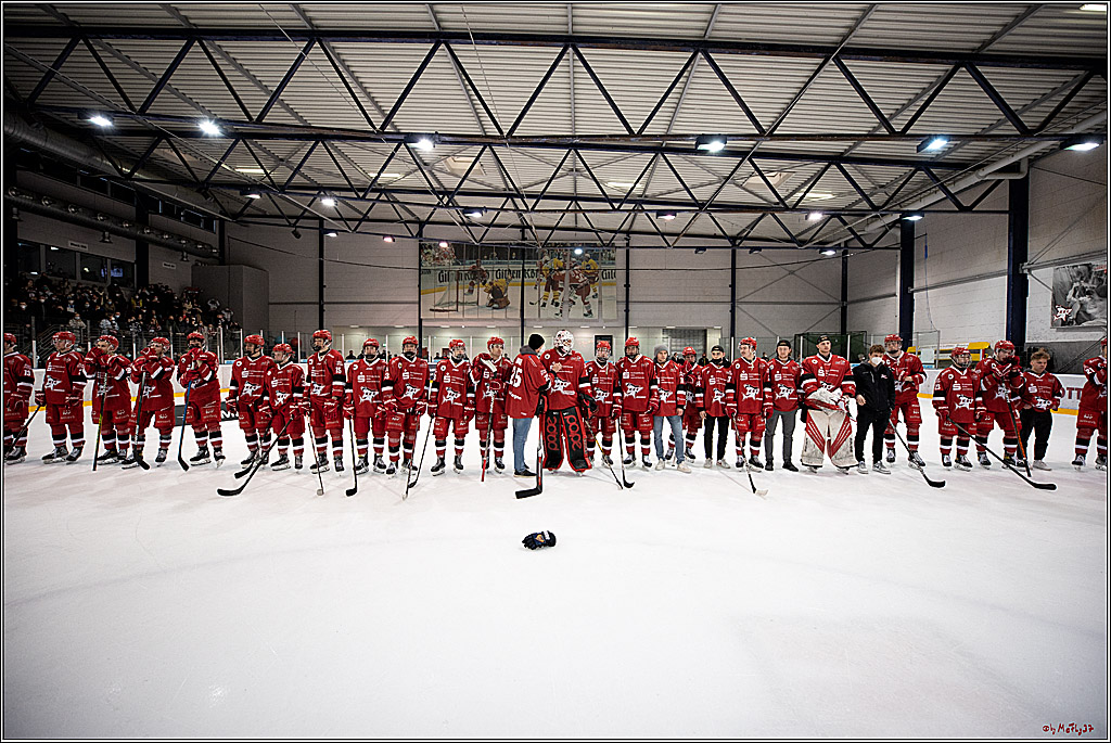 U20-DNL Meisterschaftsfinale;  Koelner Junghaie - Eisbaeren Juniors Berlin; Koeln, 27.03.2022